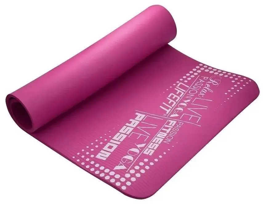 Covoras pentru yoga Dhs Yoga Exclusive 100x58x1cm (Burgundy)