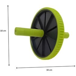 Roata pentru abdomen DHS Single (Green/Black) Thumb