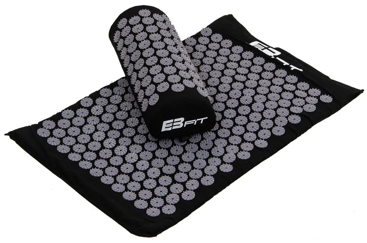 Covoras de presopunctura cu perna EB Fit 1028651 (Black)