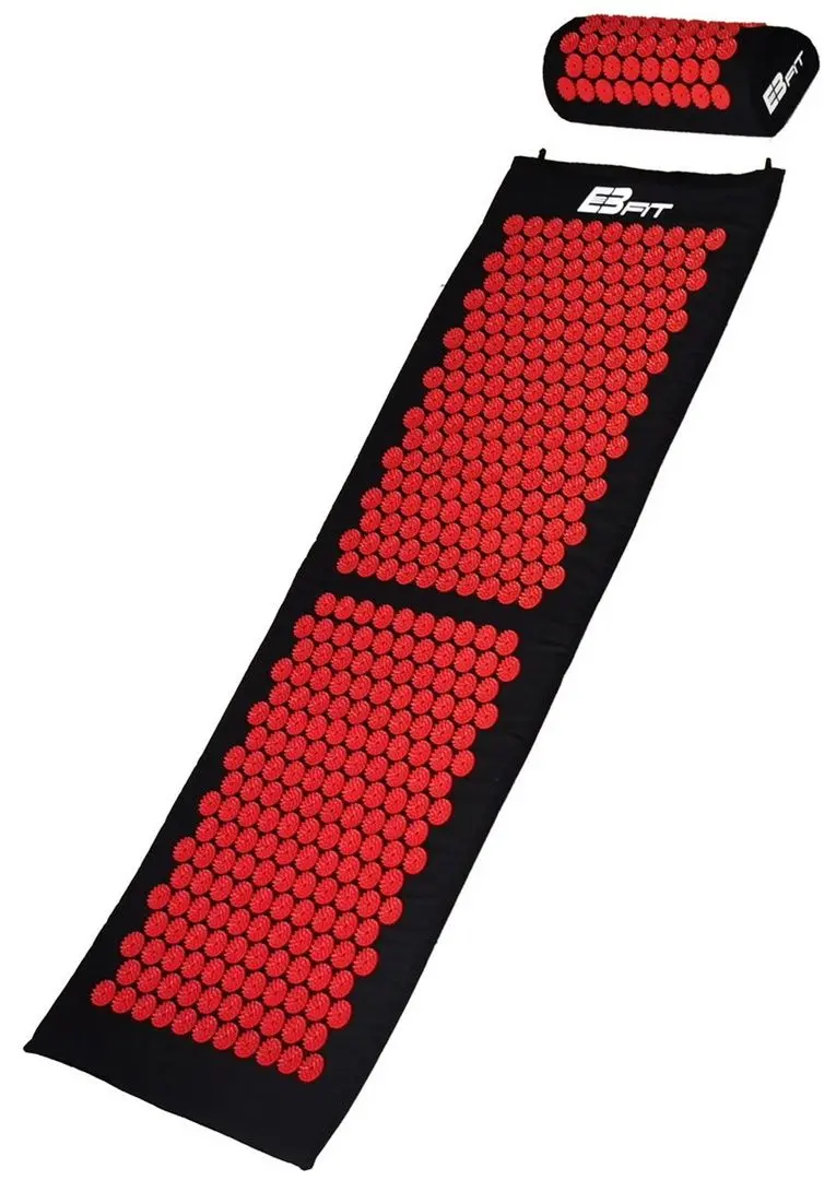 Акупрессурный матрас с подушкой EB Fit 1030517 (Red) - 2