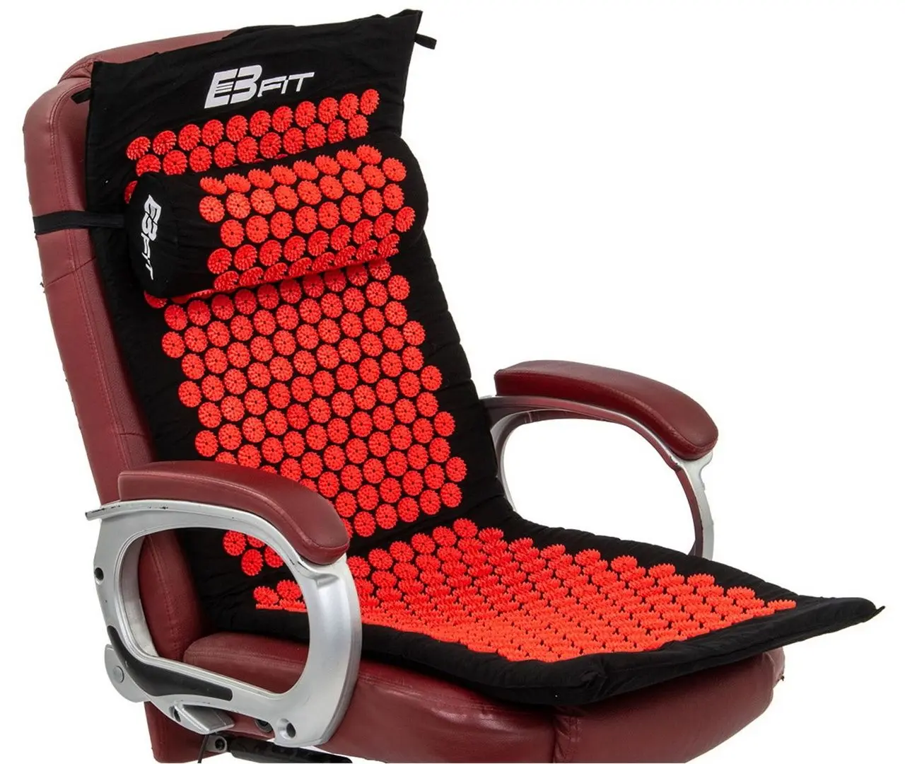 Акупрессурный матрас с подушкой EB Fit 1030517 (Red) - 11
