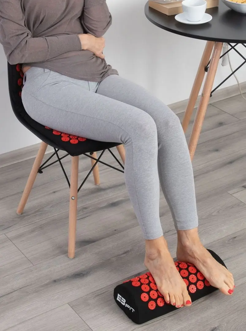 Акупрессурный матрас с подушкой EB Fit 1030517 (Red) - 13