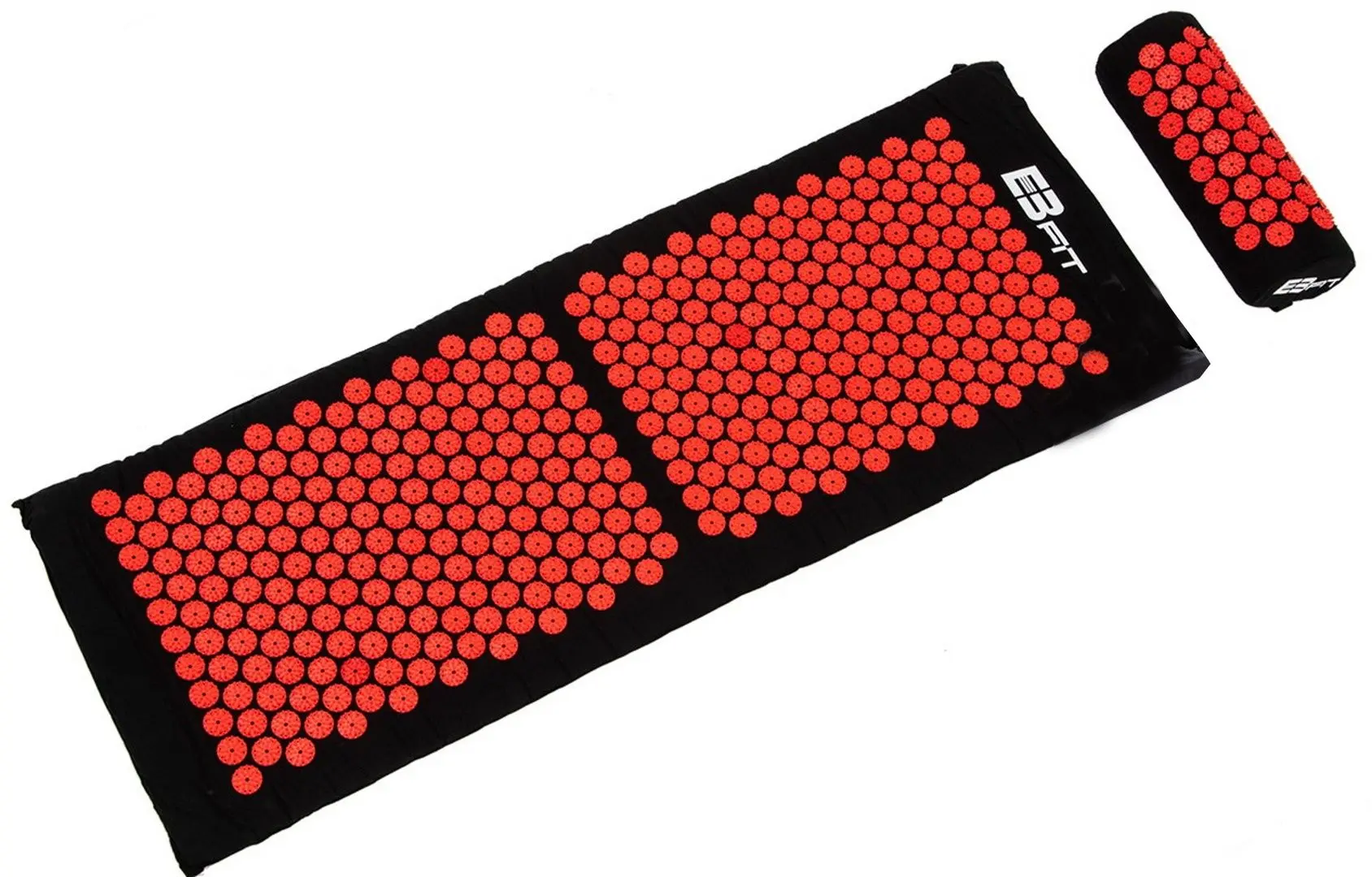 Акупрессурный матрас с подушкой EB Fit 1030517 (Red)