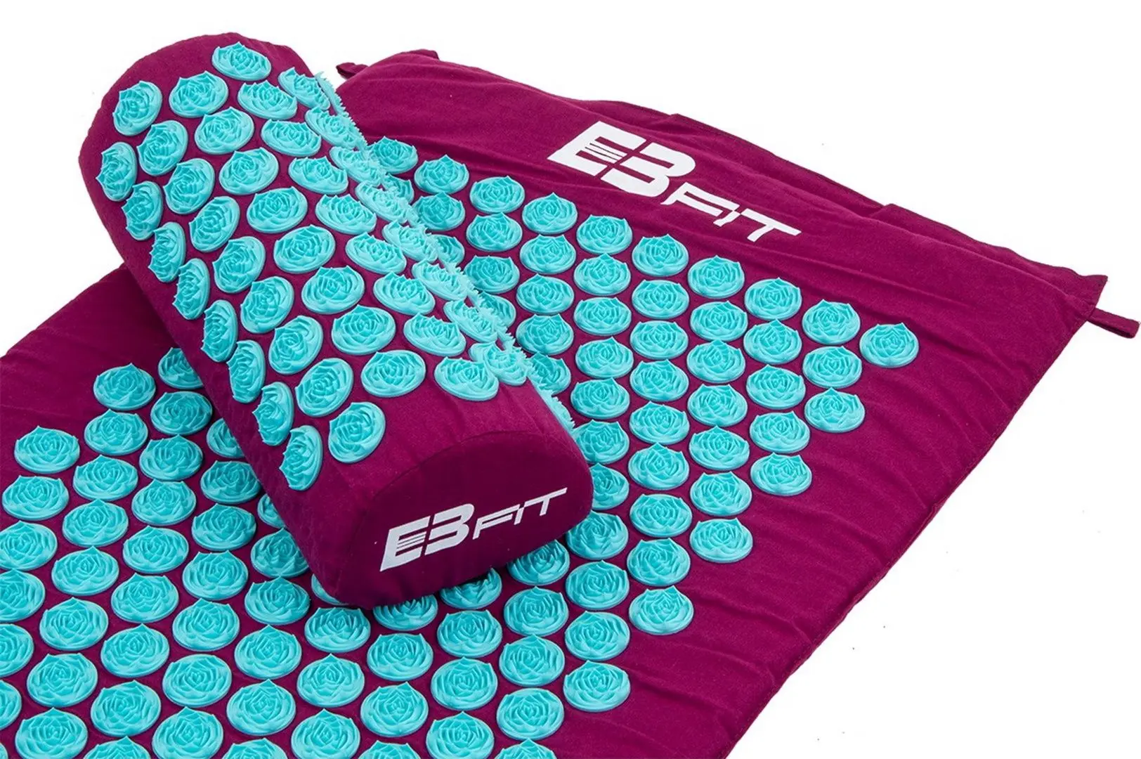 Акупрессурный матрас с подушкой EB Fit 1039428 (Purple/Blue) - 2