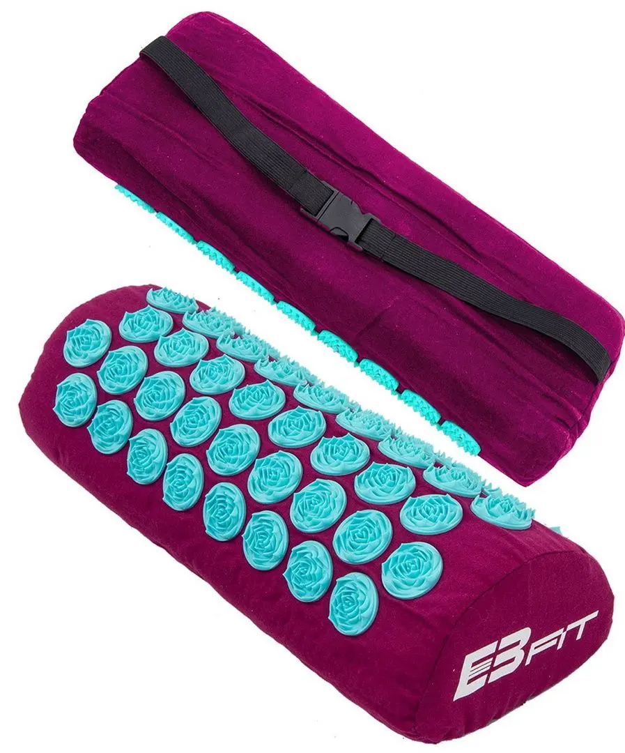 Акупрессурный матрас с подушкой EB Fit 1039428 (Purple/Blue) - 4