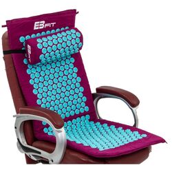 Акупрессурный матрас с подушкой EB Fit 1039428 (Purple/Blue) Thumb