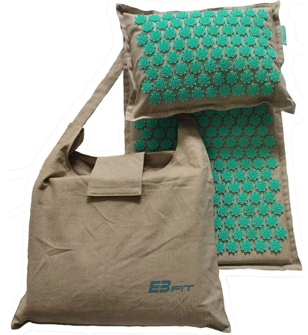 Saltea pentru presopunctură cu pernă EB Fit 1039435 (Turquoise) - 4