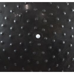 Fitball + pompa EB Fit Half Fit (Black) Thumb