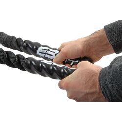 Franghie pentru crossfit EB Fit Crossfit Battle Rope 3.8x900cm (Black) Thumb