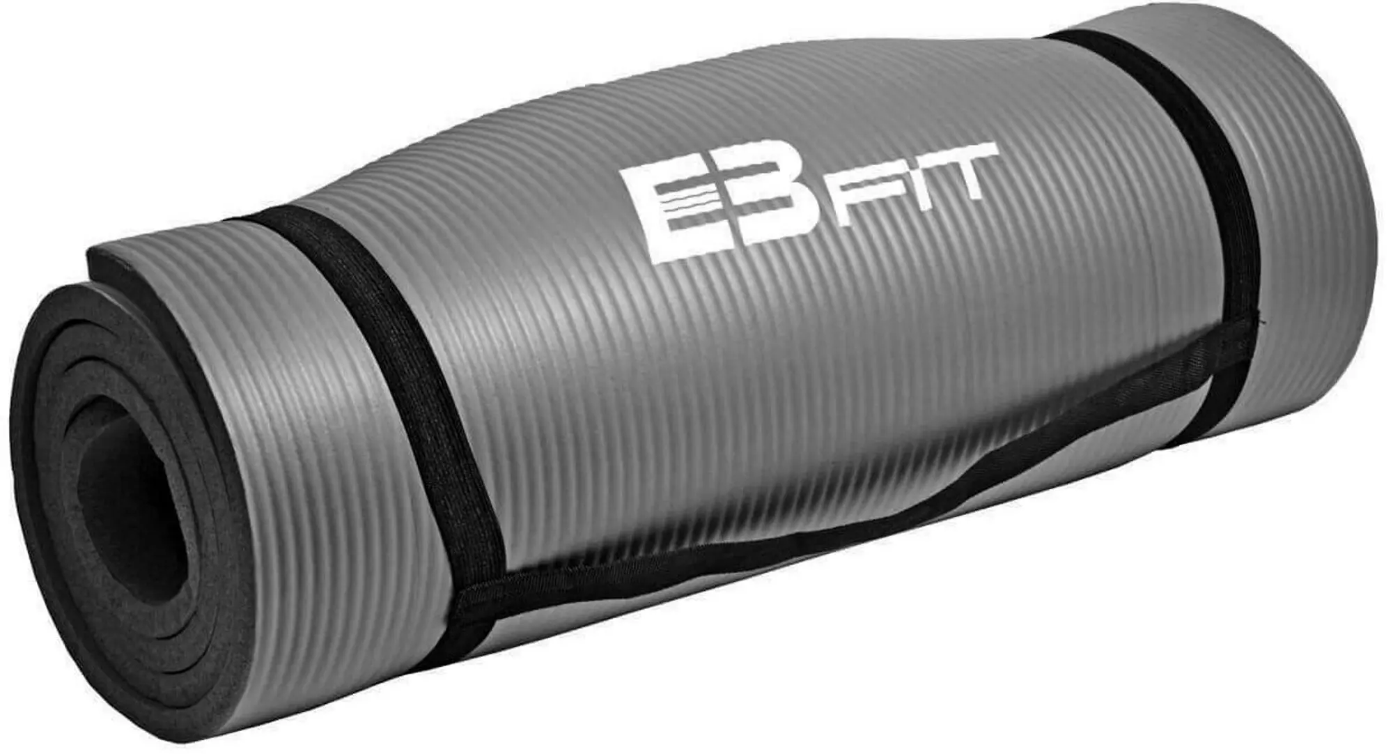 Коврик для йоги EB Fit 1029504 (Grey) - 4