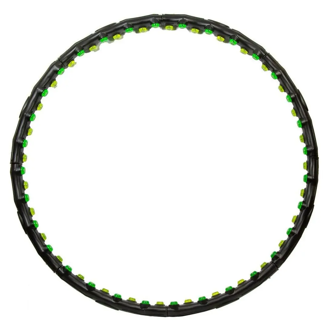 Cerc de masaj EB Fit 1030630 (Black/Green) - 2