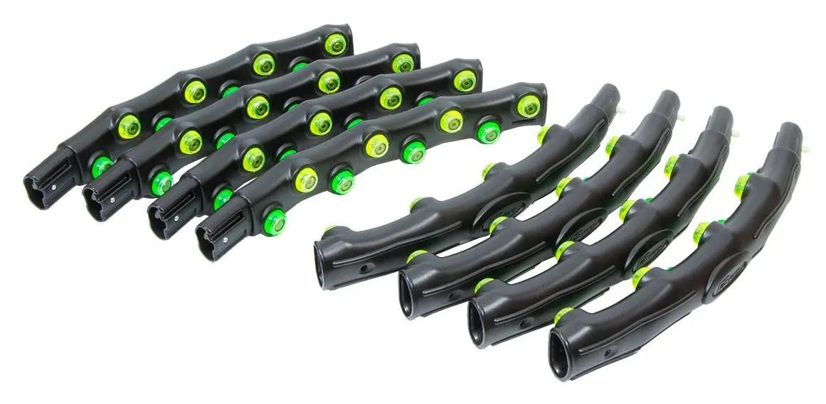 Cerc de masaj EB Fit 1030630 (Black/Green) - 3