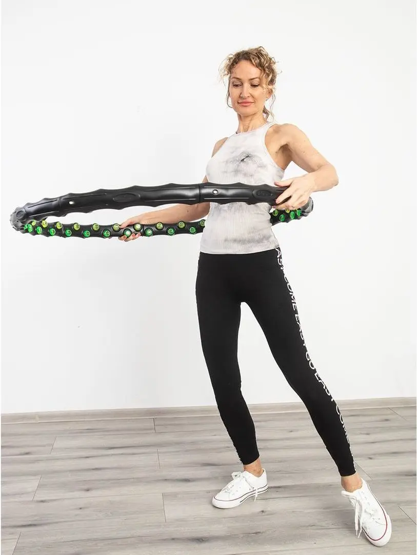 Cerc de masaj EB Fit 1030630 (Black/Green) - 8
