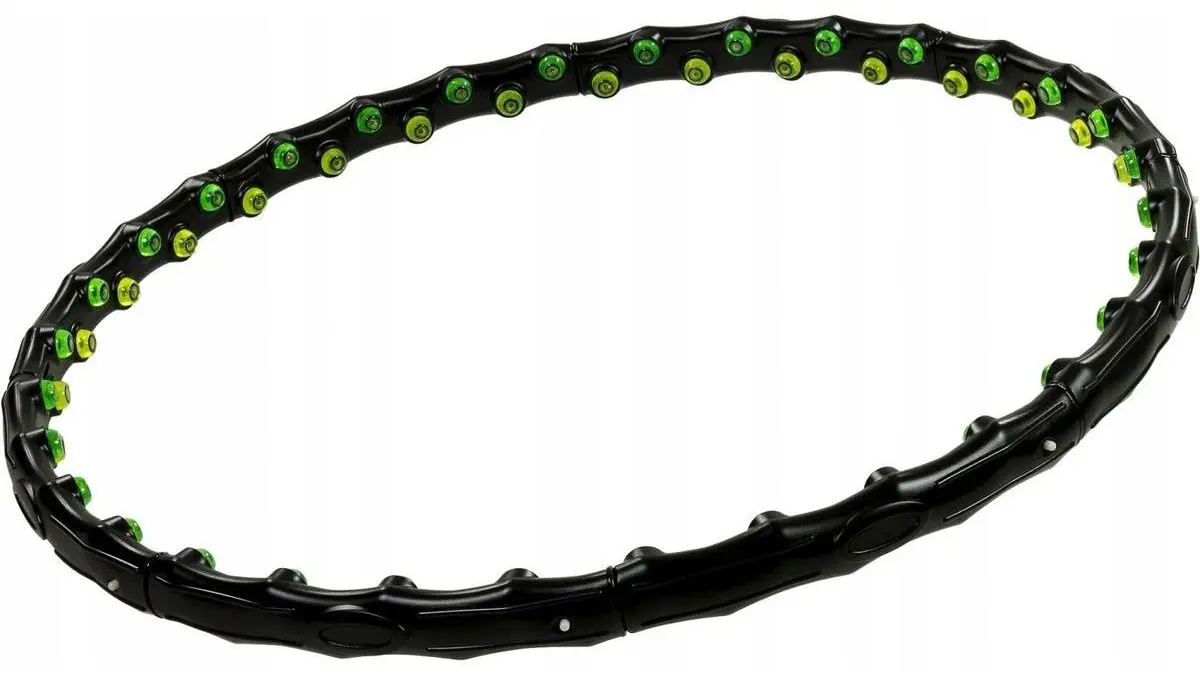 Cerc de masaj EB Fit 1030630 (Black/Green)