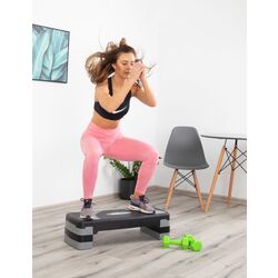 Step-platforma EB Fit Aerobic Step 583551 (Grey/Black) Thumb