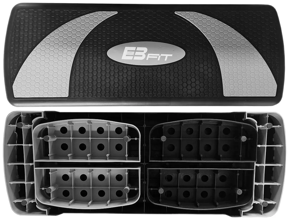 Step-platforma EB Fit Aerobic Step 583551 (Grey/Black) - 10