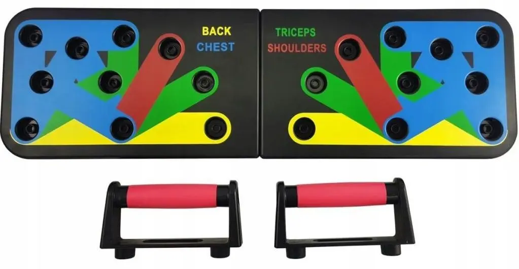 Упоры для отжиманий EB Fit Push-Up Multifunction Board (Multicolor)