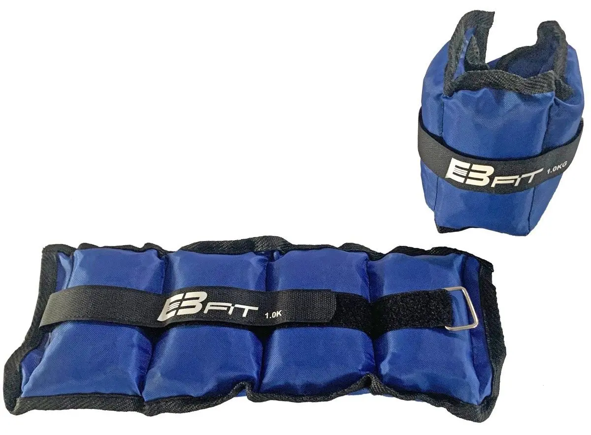 Greutate pentru picioare EB Fit 1006604 2x1 kg (Blue/Black) - 3