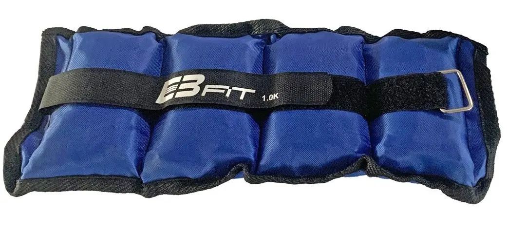 Greutate pentru picioare EB Fit 1006604 2x1 kg (Blue/Black)
