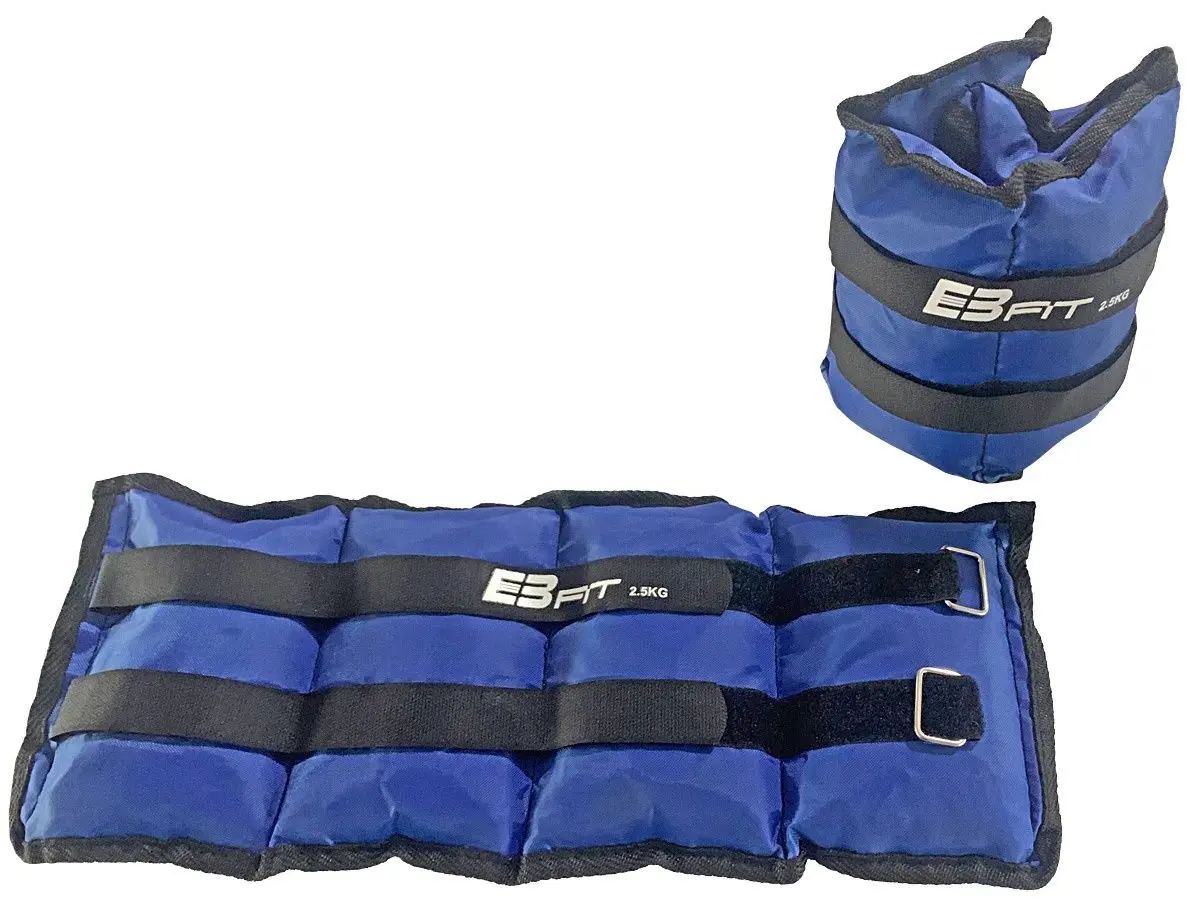 Greutate pentru picioare EB Fit 1006635 2x2.5 kg (Blue/Black) - 3