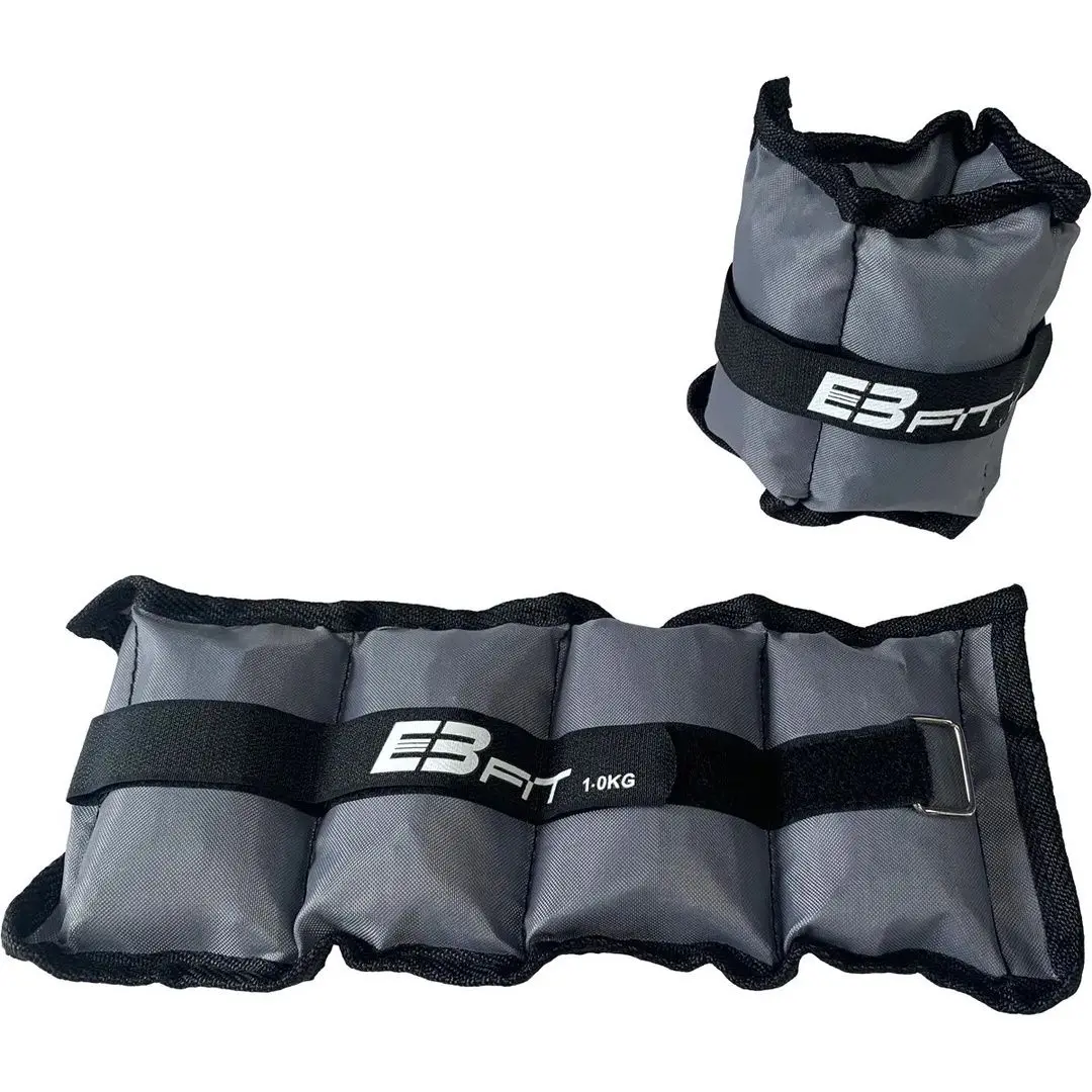 Greutate pentru picioare EB Fit 1015002 2x1 kg (Gray/Black) - 2