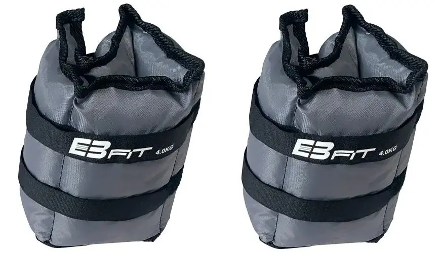 Greutate pentru picioare EB Fit 1015033 2x4 kg (Gray/Black) - 2