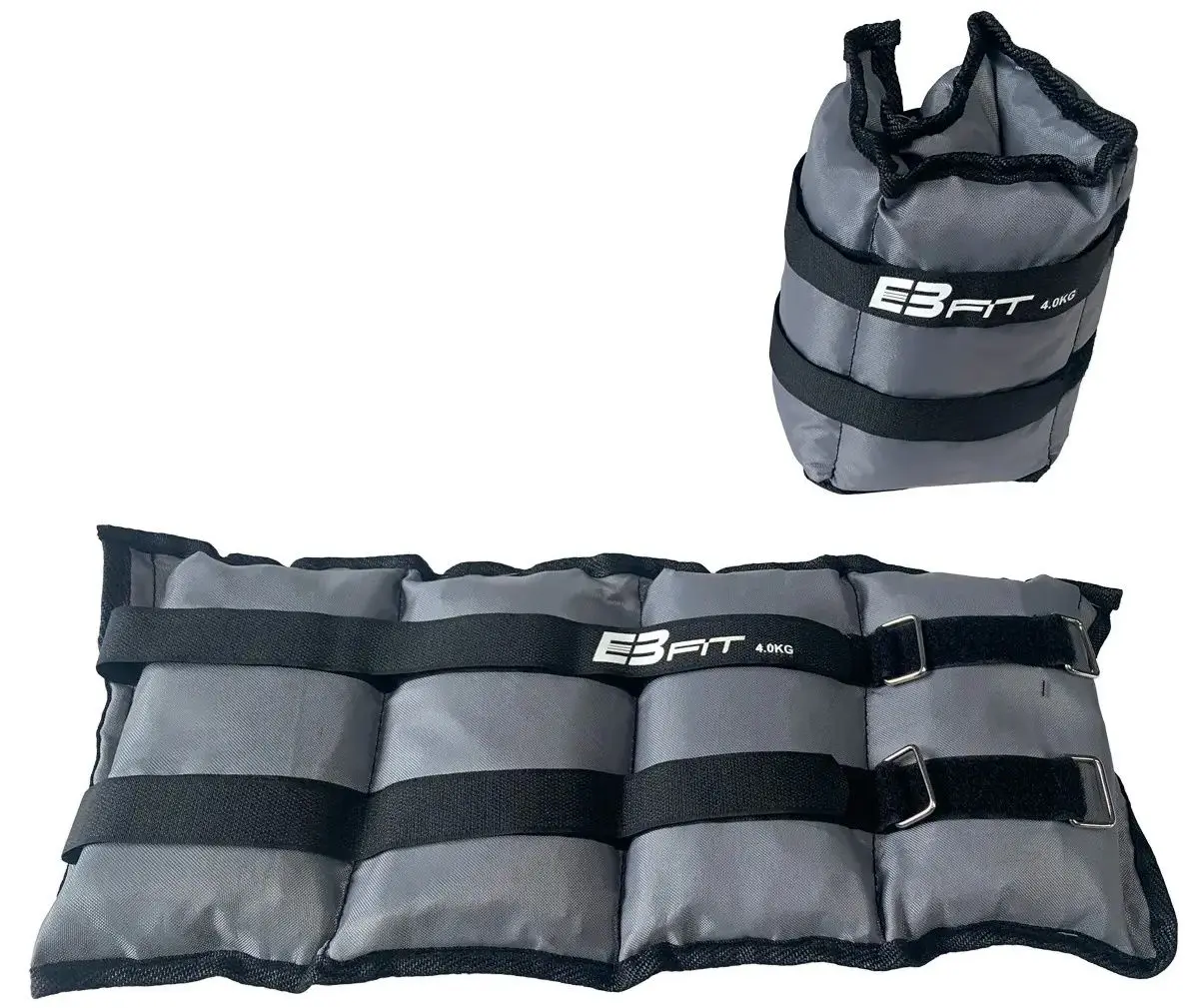 Greutate pentru picioare EB Fit 1015033 2x4 kg (Gray/Black) - 3
