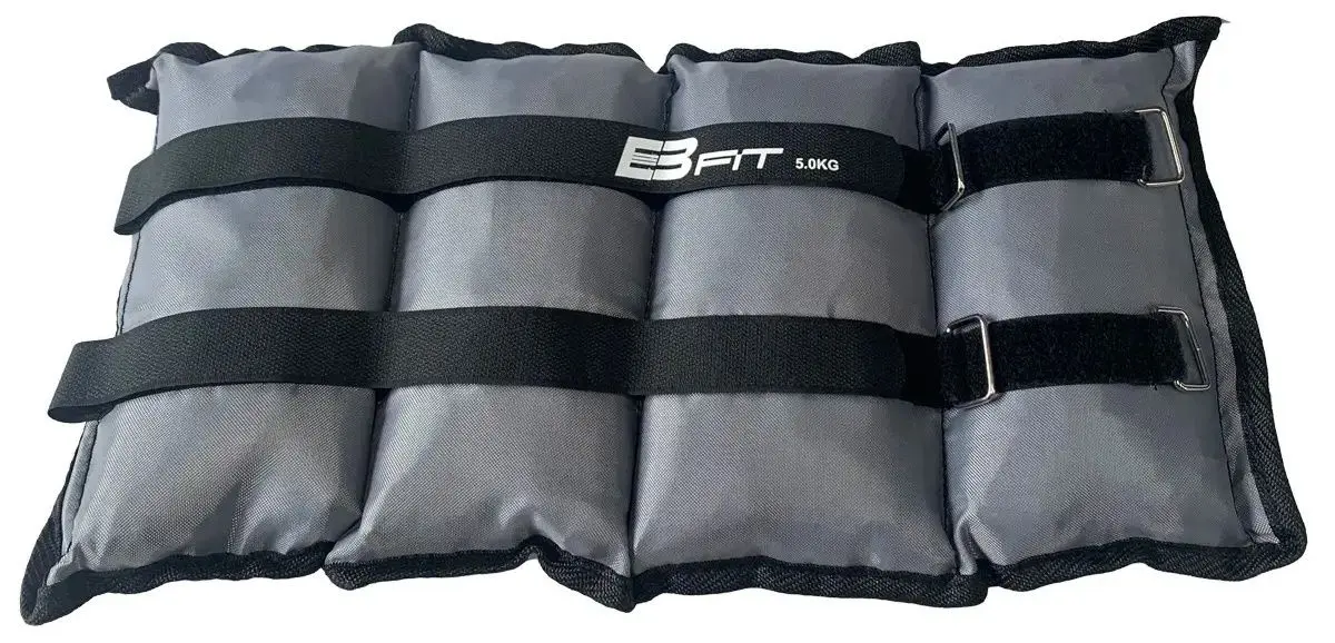 Greutate pentru picioare EB Fit 1015040 2x5 kg (Gray/Black)