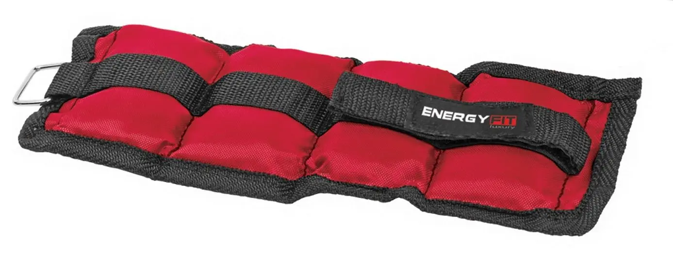 Greutati pentru maini si picioare Energy Fit 5811WC 2x0.5kg (Red/Black)