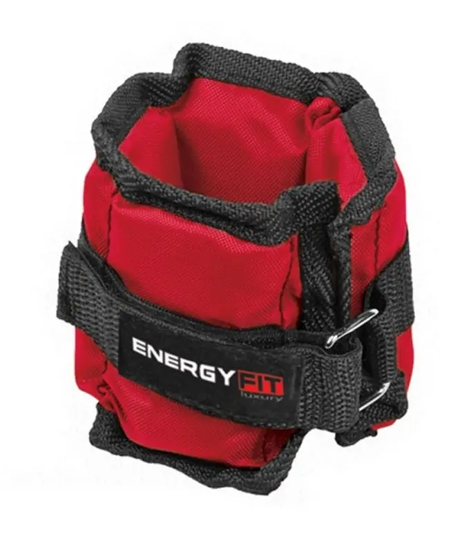 Greutati pentru maini si picioare Energy Fit 5811WC 2x0.5kg (Red/Black)