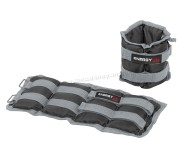 Утяжелители для рук и ног Energy Fit 5812WC 2x1kg (Grey/Black)