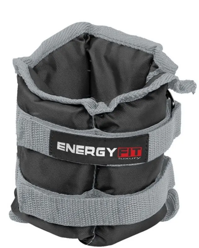 Greutati pentru maini si picioare Energy Fit 5816WC 2x1.5kg (Grey/Black) - 2