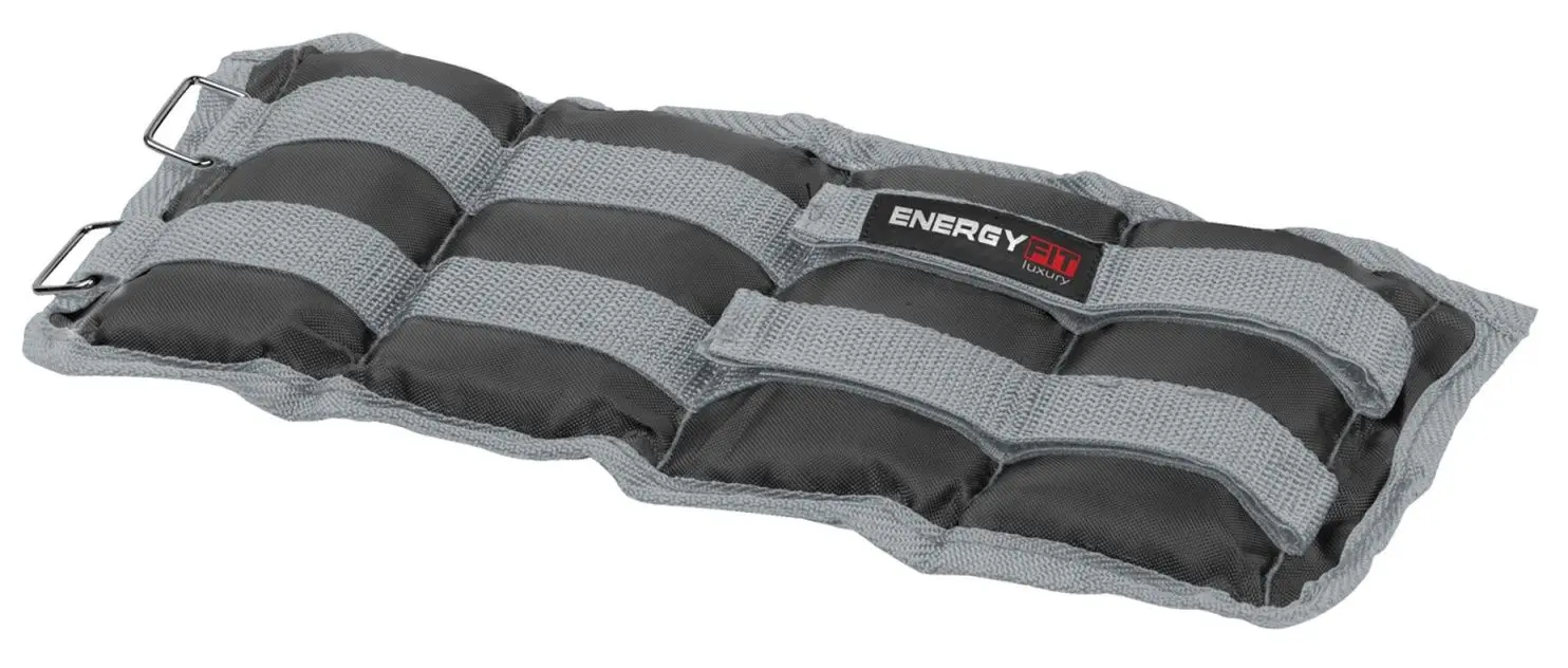 Greutati pentru maini si picioare Energy Fit 5816WC 2x1.5kg (Grey/Black) - 3