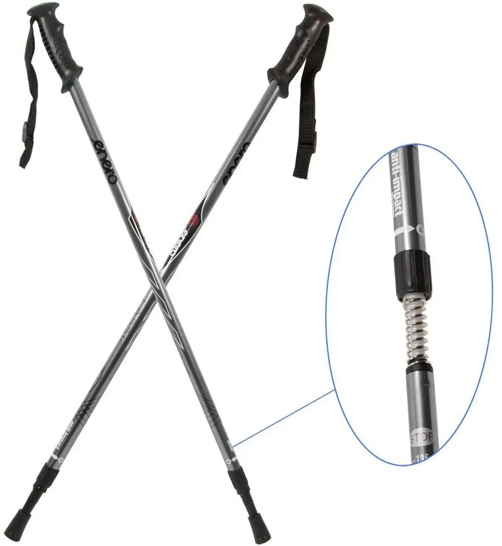 Треккинговые палки Enero Classic (Grey/Black) - 2