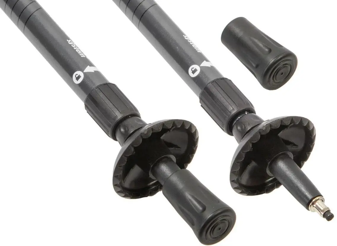 Треккинговые палки Enero Classic (Grey/Black) - 7