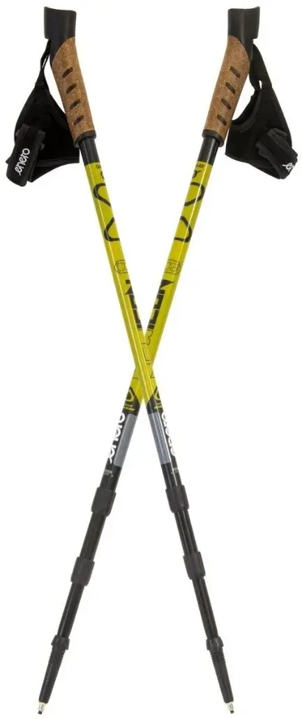 Треккинговые палки Enero Nordic Walking NewIcon (Yellow/Black)