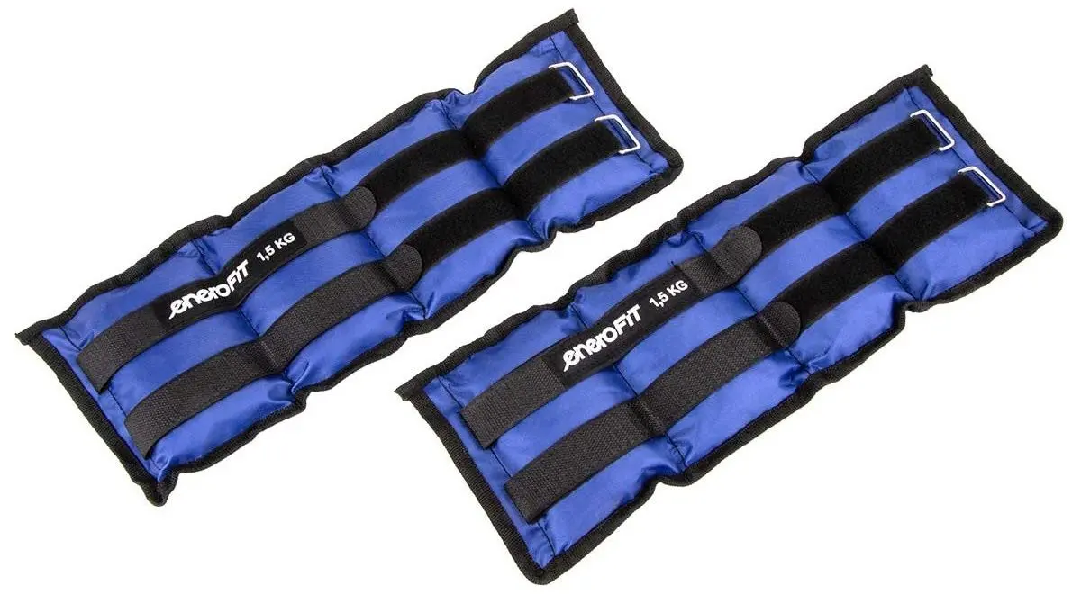 Утяжелители для ног Enero Fit 1006611 2x1.5 kg (Blue/Black)