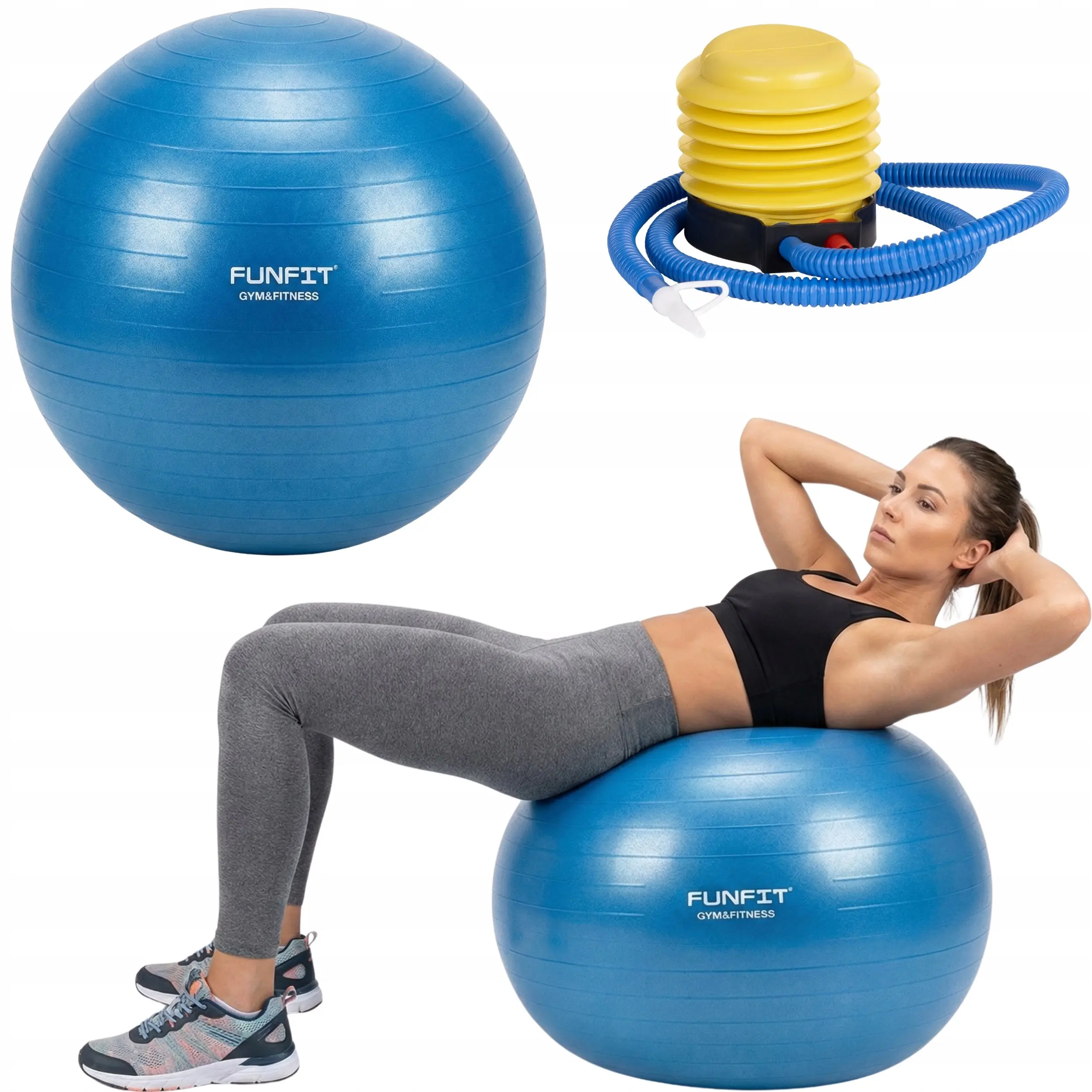 Set de role masaj Funfit Gym&Fitness 4830 (Blue) - 2
