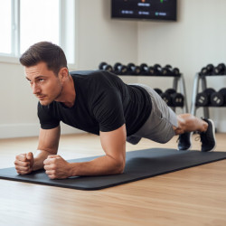 Covoras pentru yoga Funfit Gym&Fitness 4831 (Black) Thumb