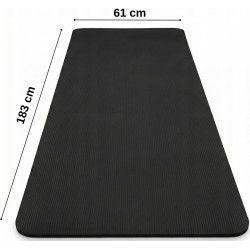 Covoras pentru yoga Funfit Gym&Fitness 4831 (Black) Thumb