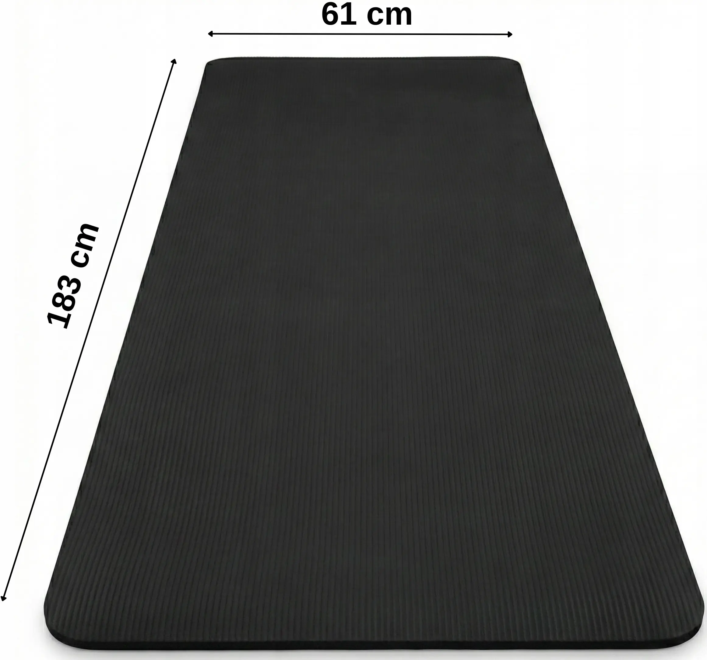 Covoras pentru yoga Funfit Gym&Fitness 4831 (Black) - 9