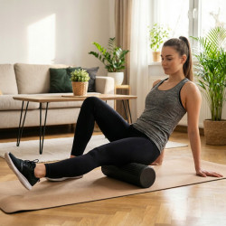 Ролик массажный Funfit Gym&Fitness 4827 (Black) Thumb