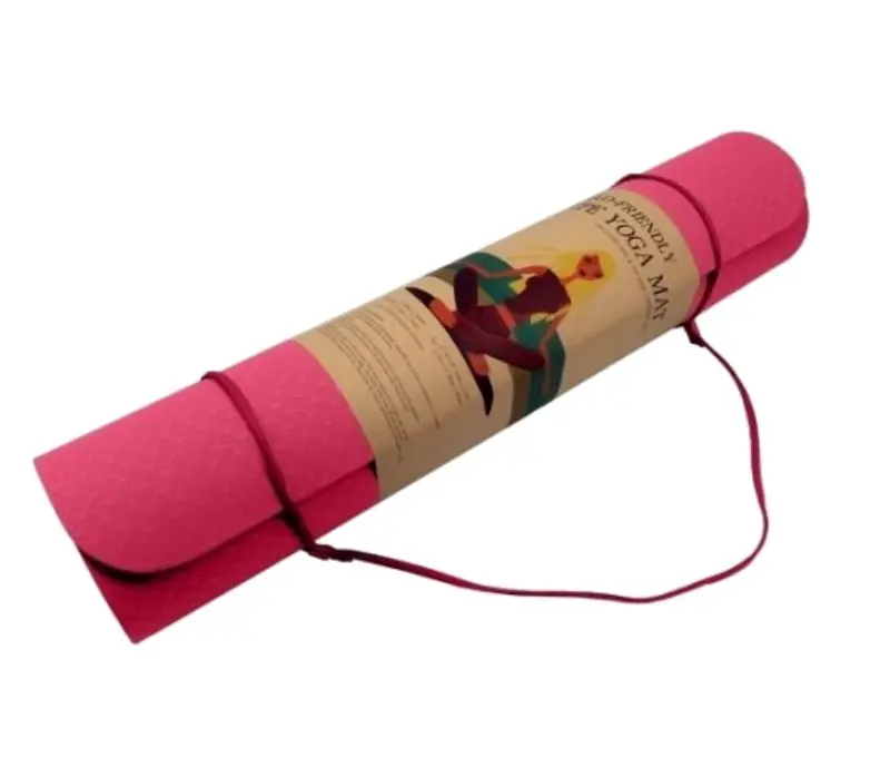 Covoras pentru yoga Hiperlion YJD001 (Pink)