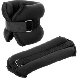 Greutati pentru maini si picioare Hiperlion FZ006 2x1 kg (Black)