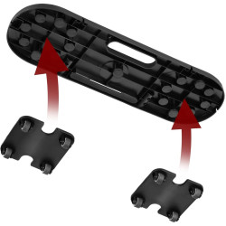 Placa pentru exerciții 3in1 Hms DBP02 (Black) Thumb