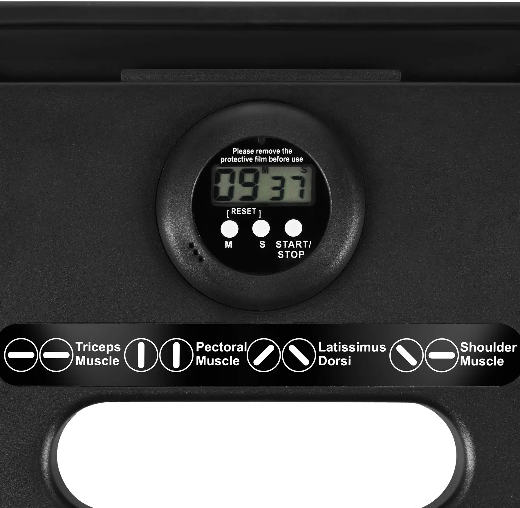 Placa pentru exerciții 3in1 Hms DBP02 (Black)