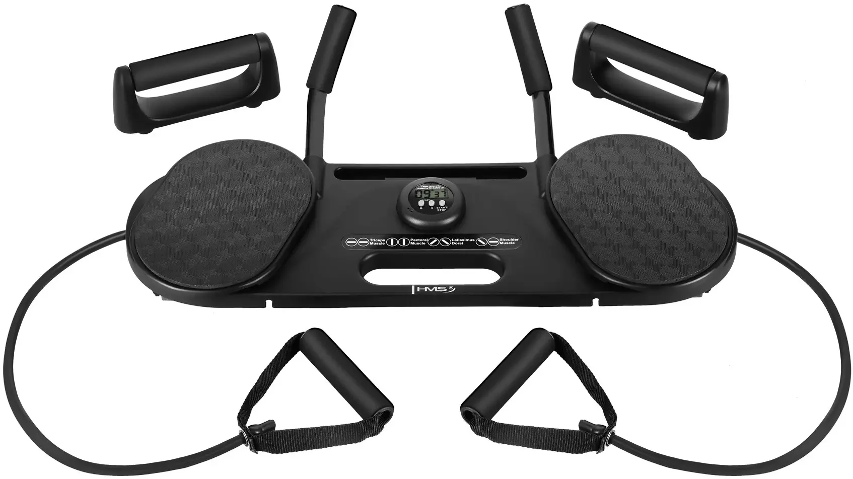 Placa pentru exerciții 3in1 Hms DBP02 (Black)