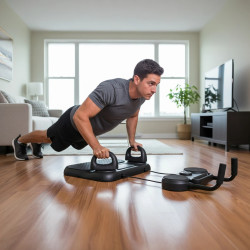 Placa pentru exercitii Hms DBP01 (Black) Thumb