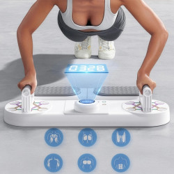 Placa pentru exercitii Hms DBP03 (White/Grey) Thumb