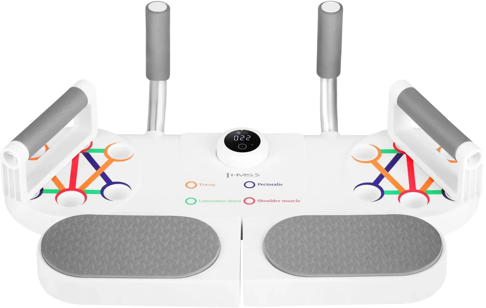 Placa pentru exercitii Hms DBP03 (White/Grey)